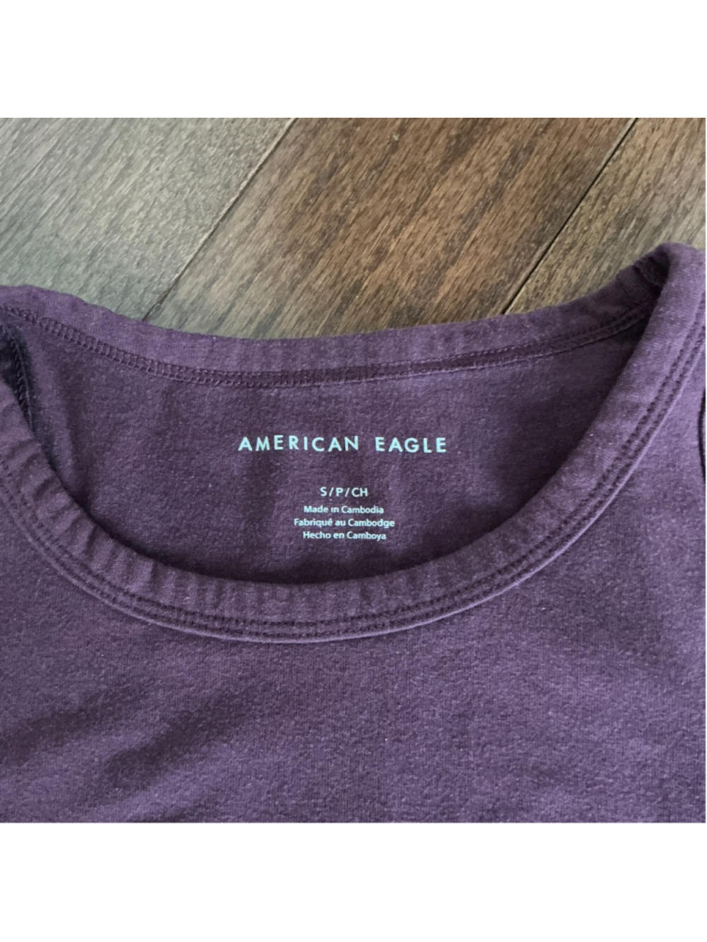 Women's American Eagle Plum Tank Top S - Picture 2 of 3